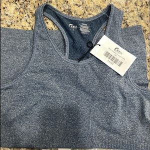 Zyia Navy Copper Charged Tank